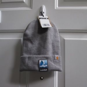new CARHARTT gray "LONDON" BEANIE